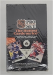 Factory Sealed 1991-92 Pro Set Hockey Series 2 Wax Box