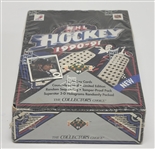 Factory Sealed 1990-91 Upper Deck Hockey Wax Box