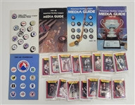 American Hockey League Collection w/ Complete Card Sets & Media Guides
