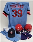 Danny Santana 2014 Minnesota Twins Game Used Full TBTC Uniform MLB