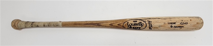 Al Newman Minnesota Twins Game Used Bat