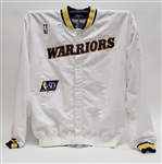 Felton Spencer 1996-97 Golden State Warriors Game Used Warmup Jacket