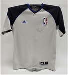 Bill Spooner 2010 NBA Ref Game Used & Autographed Shirt