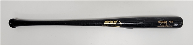 Trevor Plouffe 2017 Tampa Bay Rays Game Used Bat MLB