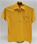 Billy Bob Thornton "Coach Morris Buttermaker - Bad News Bears" Screen Worn Gold Polo Shirt