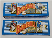 Lot of (2) 1989 Donruss Baseball Complete Sets