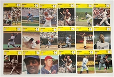 Large Collection of 1977-78 Vintage Sportscaster Cards