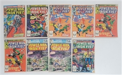 "Power Man and Iron Fist" Vintage Comic Book Collection (9)