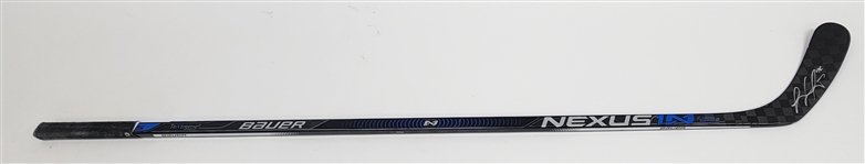Gabriel Landeskog Colorado Avalanche Game Used & Autographed Hockey Stick w/ Letter of Provenance