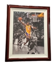 Kobe Bryant RARE Autographed Framed Upper Deck Canvas Limited Edition #8/108 *Kobes Rookie Jersey Number* UDA COA