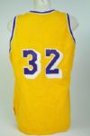 Magic Johnson #32 LA Lakers Jersey Sand Knit Jersey