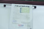 2001 Masters Signed & Framed Golf Pin Flag