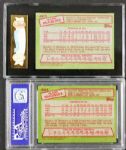 Mark McGwire Lot of 2 Topps Rookie Cards