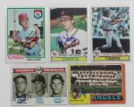 Lot of 17 Autographed Baseball Cards