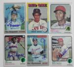 Lot of 17 Autographed Baseball Cards