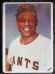Willie Mays Autographed Signature Series Limited Edition Porcelain Card Set
