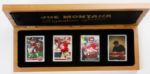 Joe Montana Autographed Signature Series Limited Edition Porcelain Card Set