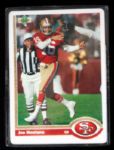 Joe Montana Autographed Signature Series Limited Edition Porcelain Card Set