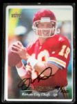Joe Montana Autographed Signature Series Limited Edition Porcelain Card Set