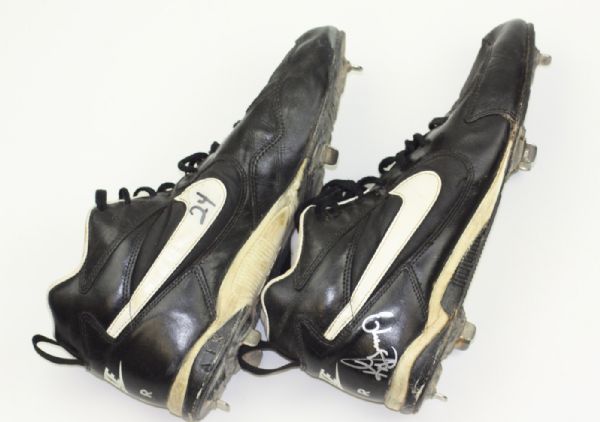  Early 1990s Game Used & Autographed Cleats Attributed to Ken Griffey Jr. With Griffey Jr LOA