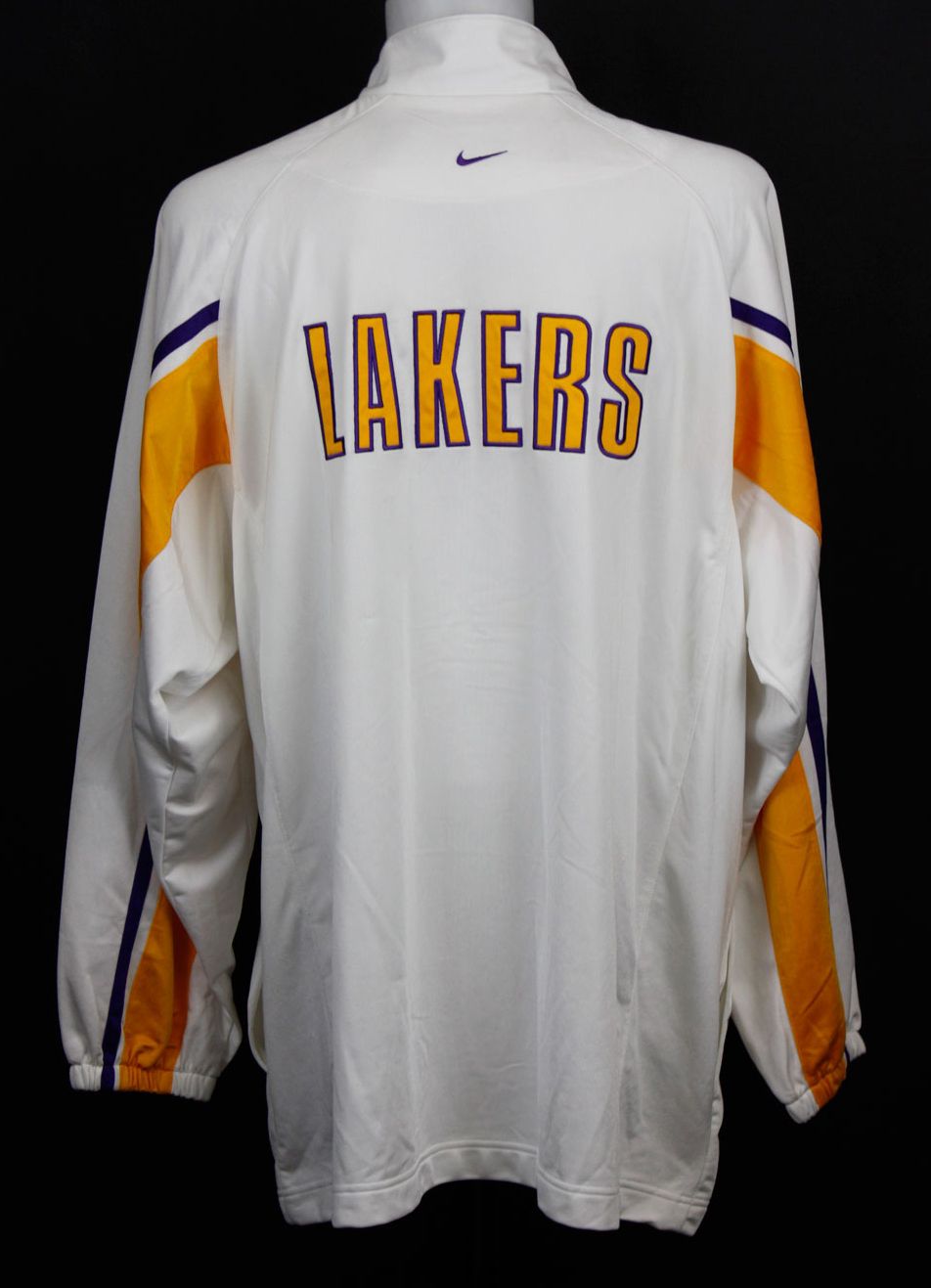 Vintage lakers warm up jacket hotsell