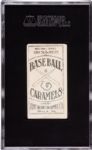 Shoeless Joe Jackson 1909-11 American Caramel E90-1 Rookie Card Graded SGC 40