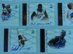 NBA Lot of 15 Autographed Basketball Cards