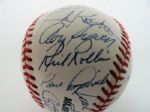 Autographed Team Signed Baseball w/33 Signatures