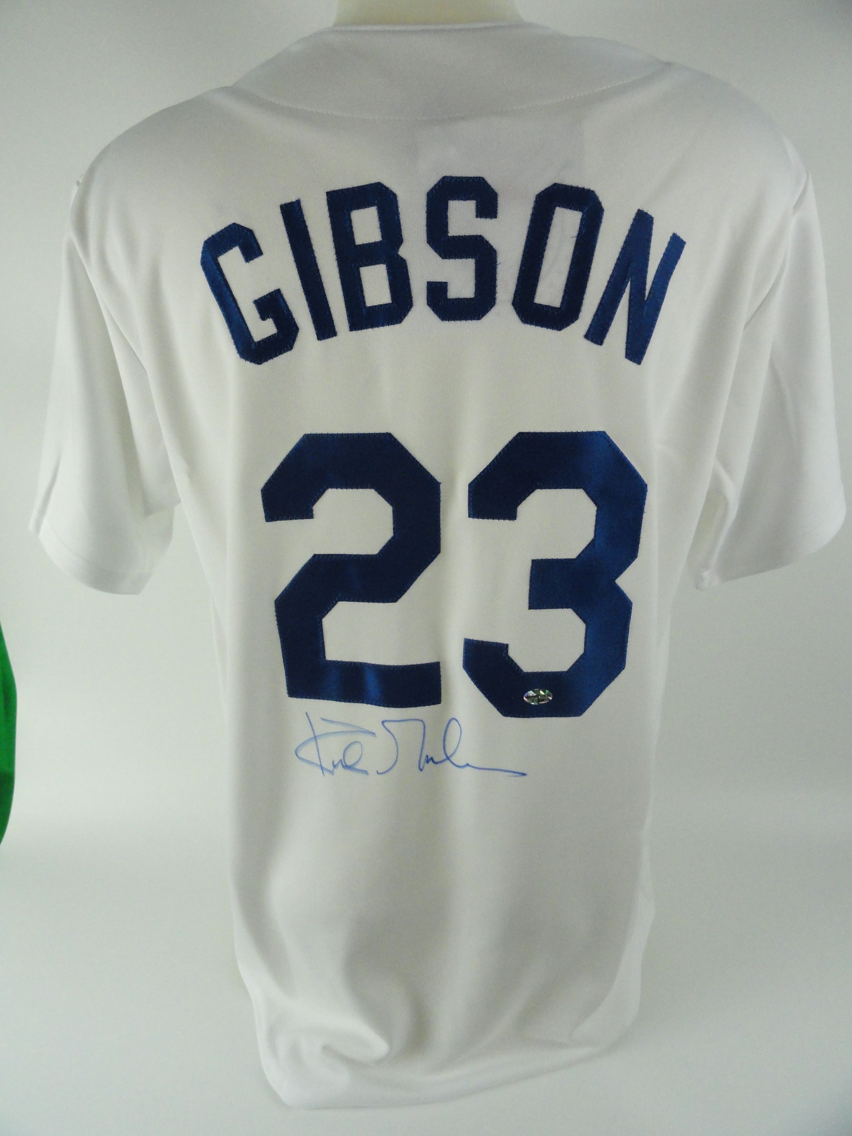 Lot Detail - Kirk Gibson Autographed Los Angeles Dodgers Jersey