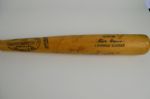 Steve Braun 1973 Minnesota Twins Professional Model Team Signed Bat w/24 Signatures