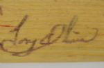 Steve Braun 1973 Minnesota Twins Professional Model Team Signed Bat w/24 Signatures
