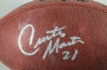 Lot of 6 Autographed Footballs