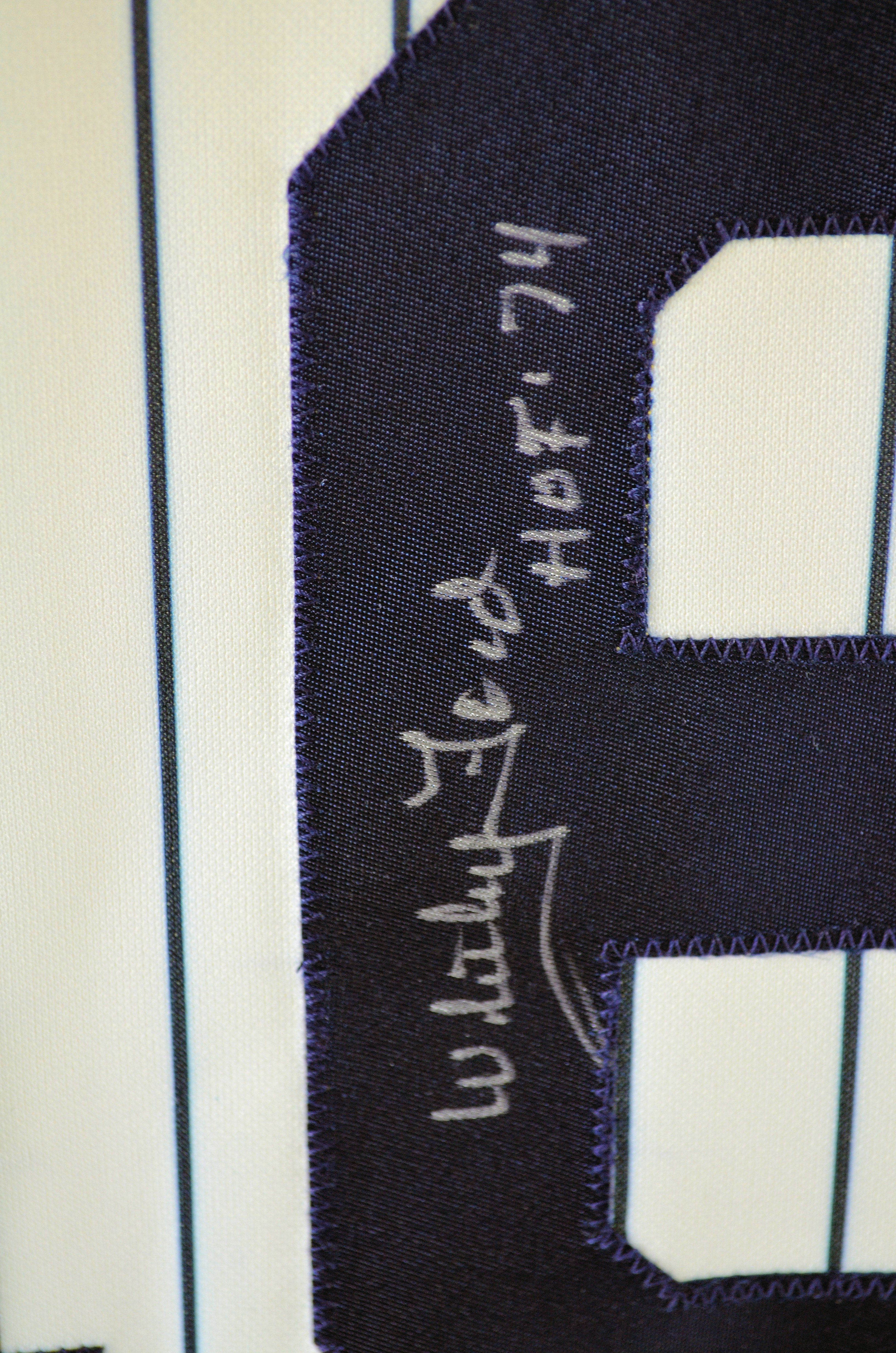 Whitey ford uniform number