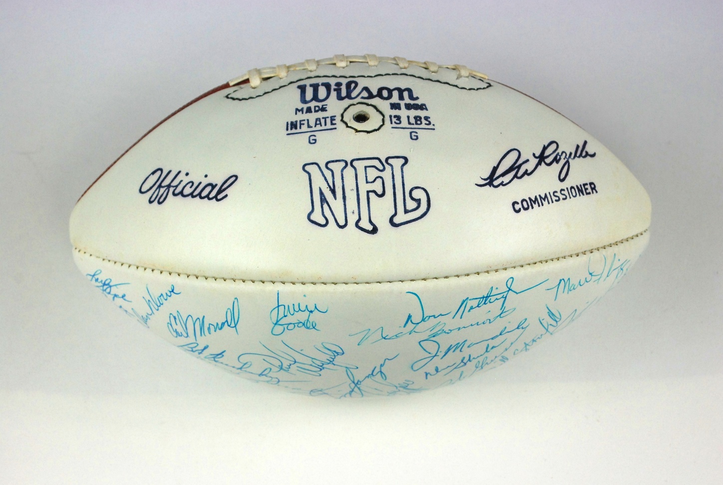 1972 dolphins autographed football