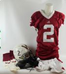 Brian Calhoun 2005 Wisconsin Badgers Full Uniform & Helmet From 5 TD TBC Game