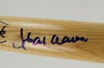 Hank Aaron Autographed Bat