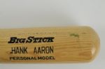 Hank Aaron Autographed Bat