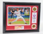 Roy Halladay Framed Perfect Game Display