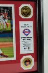 Roy Halladay Framed Perfect Game Display