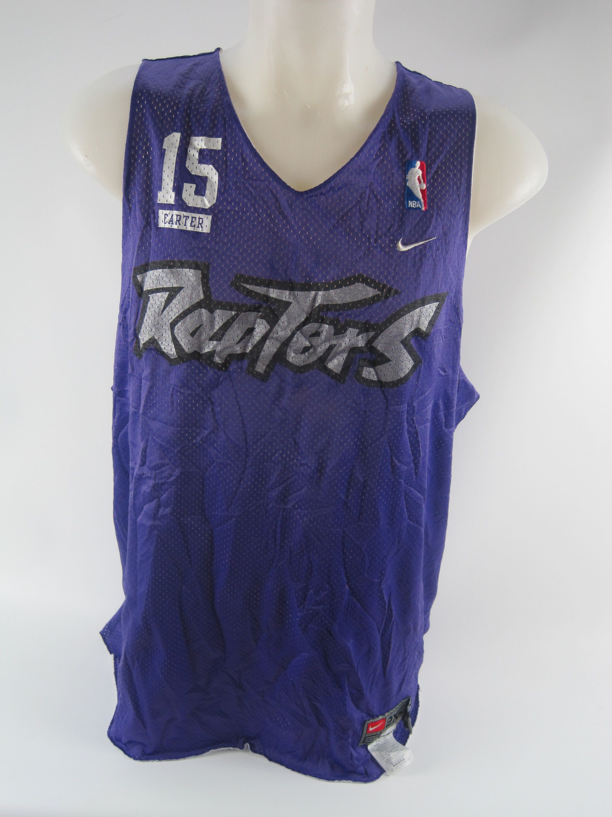 Lot Detail - Toronto Raptors Warm Up Jersey Attributed to Vince Carter