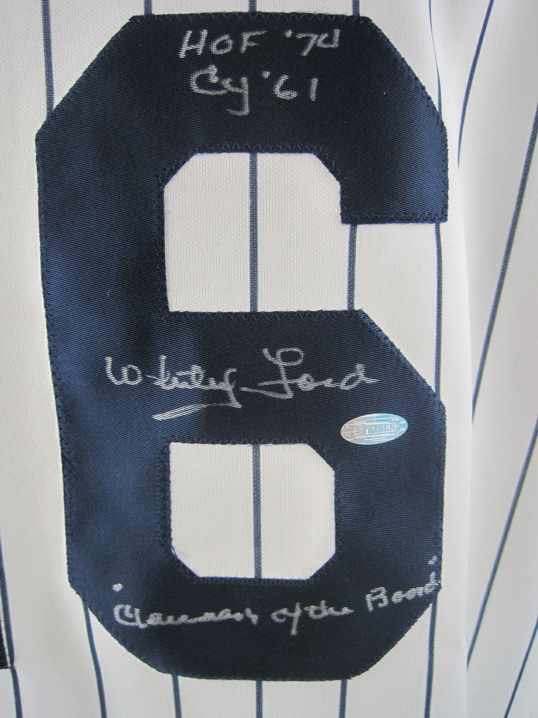 Whitey ford uniform number #9
