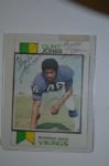 Clint Jones 1960's Minnesota Vikings Suspension Helmet w/Heavy Use