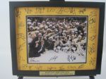 Boston Bruins 2011 Stanley Cup Champions Team Signed Framed Photo