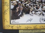Boston Bruins 2011 Stanley Cup Champions Team Signed Framed Photo