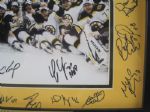 Boston Bruins 2011 Stanley Cup Champions Team Signed Framed Photo
