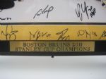 Boston Bruins 2011 Stanley Cup Champions Team Signed Framed Photo