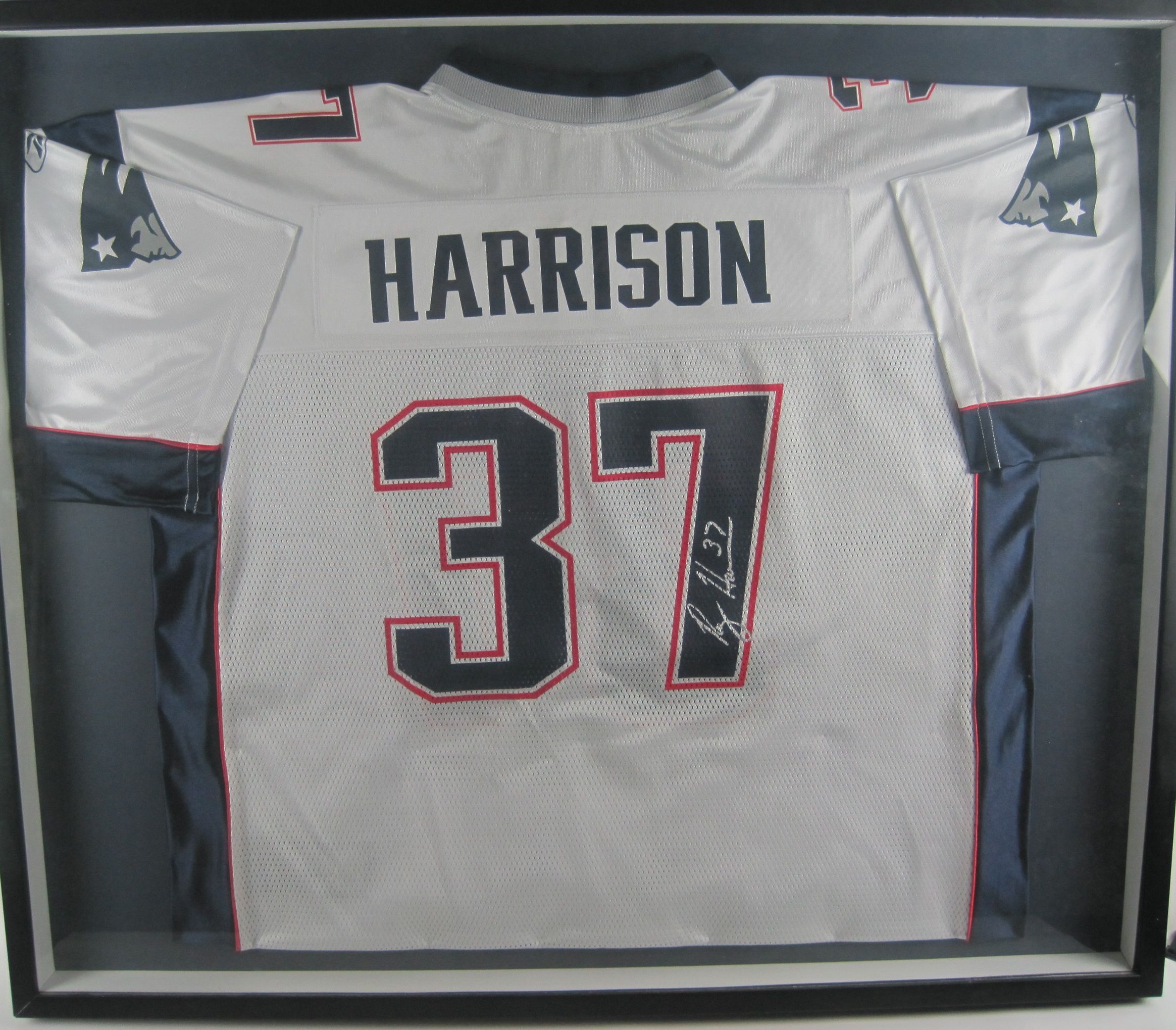 Lot Detail - Rodney Harrison Autographed & Framed New England Patriots  Jersey