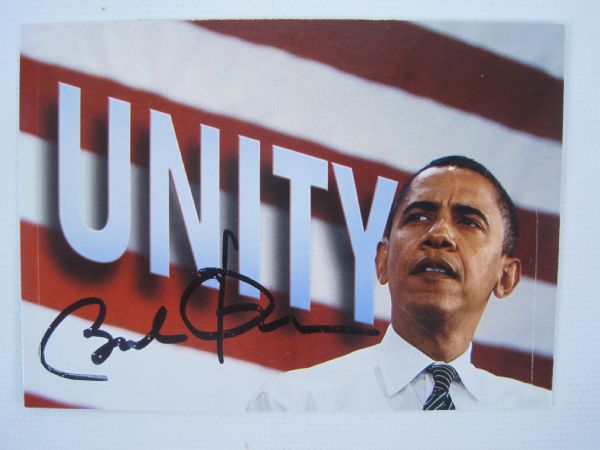 Barack Obama Autographed Trading Card JSA LOA