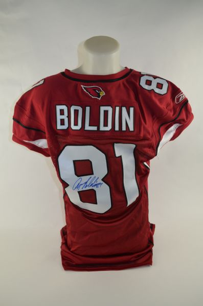 Anquan Boldin 2009 Arizona Cardinals Autographed Jersey
