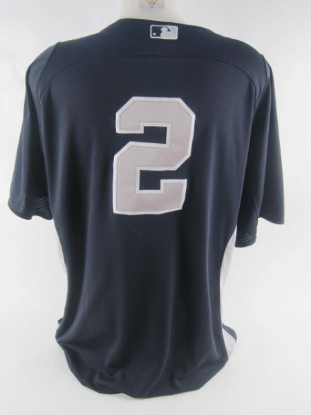 Derek Jeter 2012 New York Yankees Professional Model Jersey w/Medium Use MLB & Steiner LOA